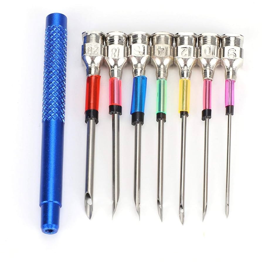 Amazon.com: Punch Needles Set Punch Needle Steel Punch